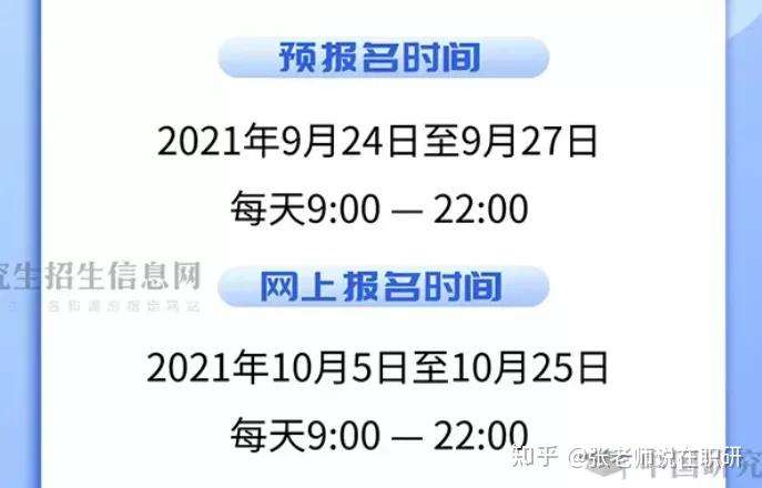 非全日制研究生什么时候报名(非全日制研究生和全日制研究生报名时间一样吗)