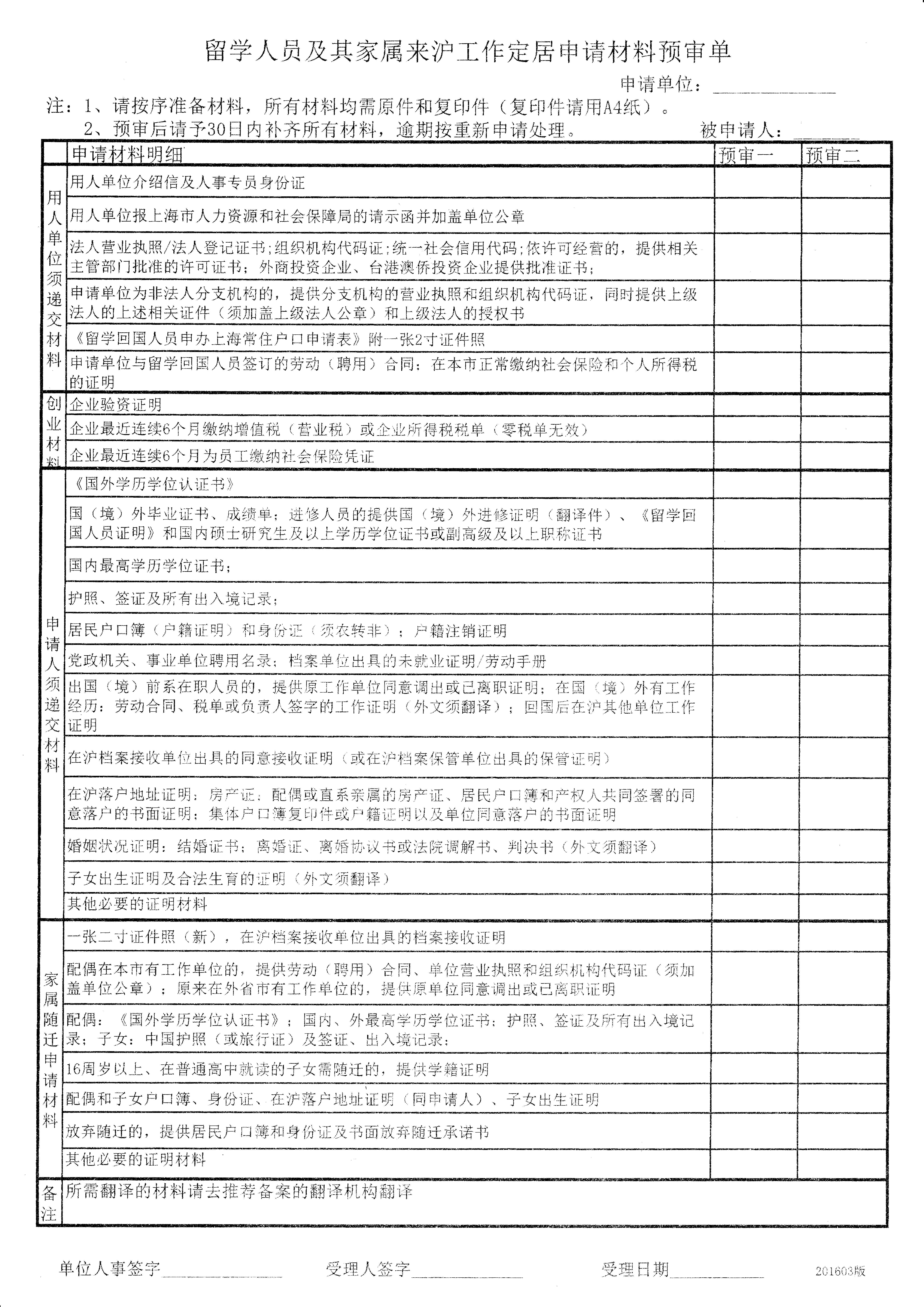 [2017]上海留学生落户经验（Ver. 2.0）（完结）