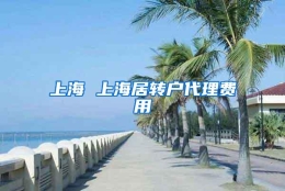 上海 上海居转户代理费用