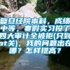 复旦经院本科，成绩中等，寒假实习投了四大审计全被拒(只到ot关)，我的问题出在哪？怎样提高？