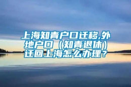 上海知青户口迁移,外地户口（知青退休）迁回上海怎么办理？