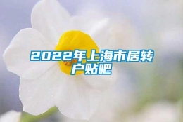 2022年上海市居转户贴吧