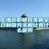 上海在职研究生和全日制研究生相比有什么优势