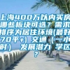 上海400万以内买房哪些板块可选？需求排序为居住环境(最好70平+)→交通（一小时）→发展潜力→学区？