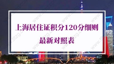 2022年上海居住证积分120分细则：哪些情况上海居住证积分申请被拒？