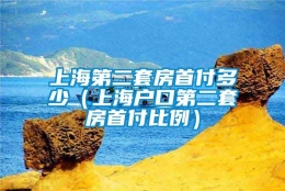 上海第二套房首付多少（上海户口第二套房首付比例）