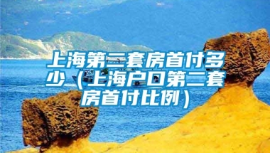 上海第二套房首付多少（上海户口第二套房首付比例）