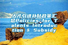 人才引进补贴政策汇总Policies for Talents Introduction & Subsidy