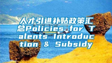 人才引进补贴政策汇总Policies for Talents Introduction & Subsidy