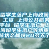 留学生落户上海政策 工资 上海公共服务平台 留学生落户 上海留学生落户等待审核状态都快20多天了