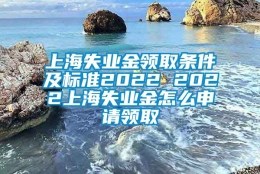 上海失业金领取条件及标准2022 2022上海失业金怎么申请领取