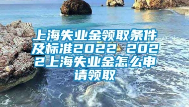 上海失业金领取条件及标准2022 2022上海失业金怎么申请领取