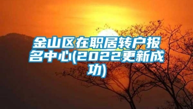 金山区在职居转户报名中心(2022更新成功)