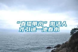 “直播带岗”激活人才引进一池春水