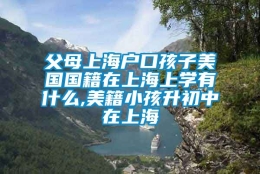 父母上海户口孩子美国国籍在上海上学有什么,美籍小孩升初中在上海