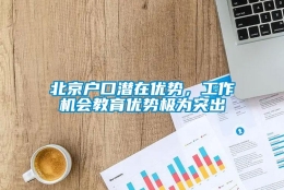 北京户口潜在优势，工作机会教育优势极为突出