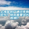 上海居转户通过率有多少？排队需要多长时间？