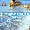 上海浦东居转户社保基数