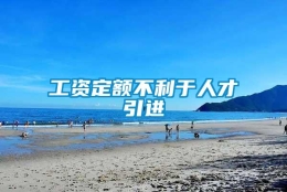 工资定额不利于人才引进