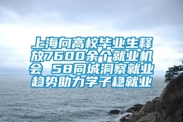 上海向高校毕业生释放7600余个就业机会 58同城洞察就业趋势助力学子稳就业