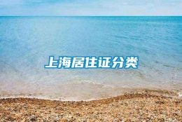 上海居住证分类