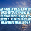 请问在读的全日制普通高等学校非2021年应届毕业生是什么意思？2019毕业的往届生算在里面吗？