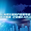 上海现行居转户政策年底有效期满 已安置2.4万人