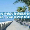 云南省内养老保险转移，云南省养老政策