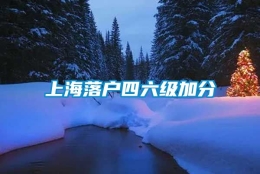 上海落户四六级加分