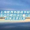 上海世界外国语学校落户合肥包河区 2019年正式开学