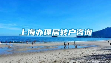 上海办理居转户咨询