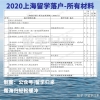 2020上海留学落户全流程-所有材料