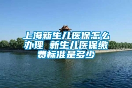 上海新生儿医保怎么办理 新生儿医保缴费标准是多少