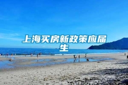 上海买房新政策应届生