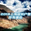 2018上海居转户条件有哪些