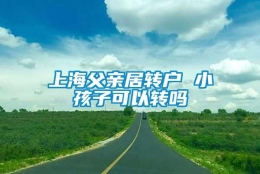 上海父亲居转户 小孩子可以转吗