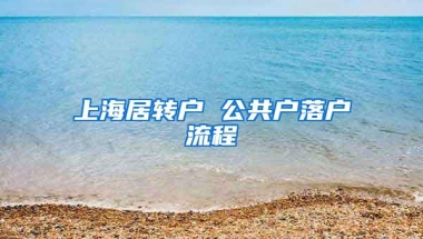 上海居转户 公共户落户流程