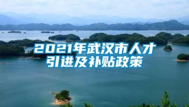 2021年武汉市人才引进及补贴政策