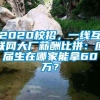 2020校招，一线互联网大厂薪酬比拼：应届生在哪家能拿60万？