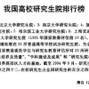 回顾：1995年中国高校研究生院官方排名，谁上升最快谁下滑最多？