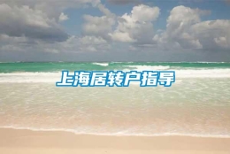 上海居转户指导