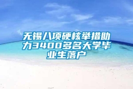 无锡八项硬核举措助力3400多名大学毕业生落户