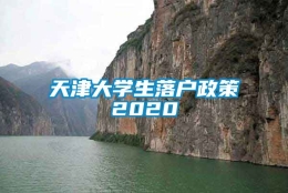 天津大学生落户政策2020