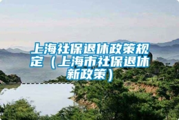 上海社保退休政策规定（上海市社保退休新政策）