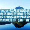 2021江苏省盐南高新区面向全国部分名校引进应届优秀毕业生拟聘公示（第一批）