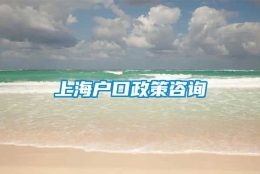 上海户口政策咨询