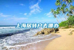 上海居转户去哪办