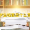 留学生档案是什么意思