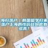 海归落户｜韩国留学归来落户上海的性价比到底有多高？