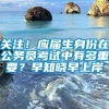 关注！应届生身份在公务员考试中有多重要？早知晓早上岸